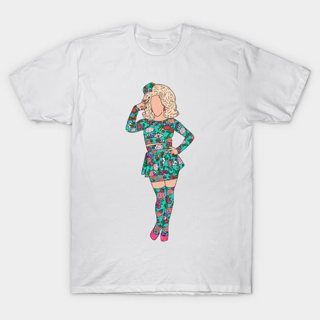 Katya Zamolodchikova T-Shirt by doctorbihcraft